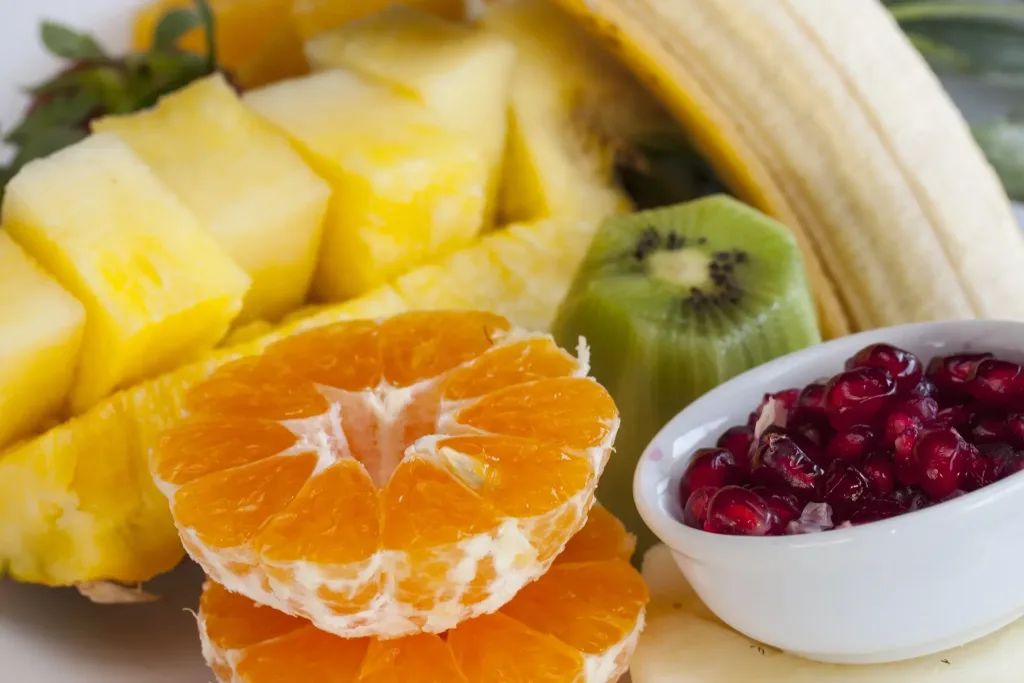Frutas picadas