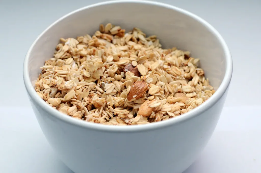 7 alimentos ricos en fibra - granola