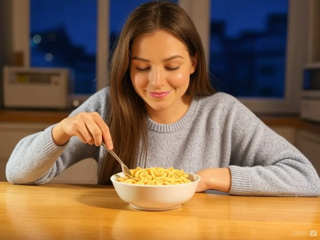 Carbohidratos en la noche